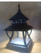 Lamp vintage thai house palace teak wood handicraft asia art 