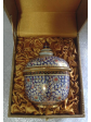 Porcelain Jar4inch with a lid in silk box