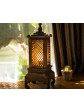 Table Bamboo Lamp  Wicker Basketry table wicker contemporary style handmade 