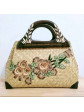 handcrafted krajood bag waving flower embroidered 