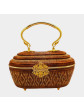 Vintage boho Lipao woven handbags double-flapbags  handmade thai traditional craft collection