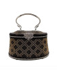 yanlipao handbag, bell shape, floral pattern Premium grade natural stylish handmade collection