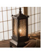 Table Bamboo Lamp - Wicker Basketry